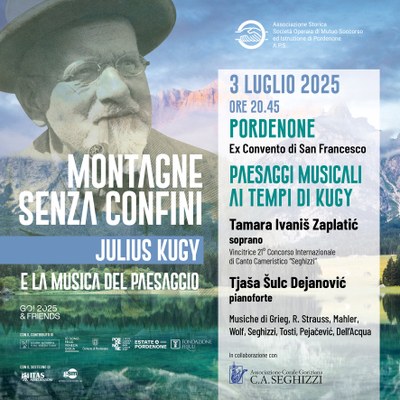MONTAGNE SENZA CONFINI JULIUS KUGY E LA MUSICA DEL PAESAGGIO